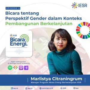 Bicara Perspektif Gender dalam konteks Pembangunan Berkelanjutan bersama Marlistya Citraningrum