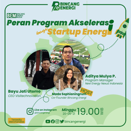 BEM #4 | Peran Program Akselerasi Bagi Startup Energi