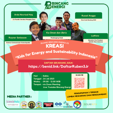 RuBEn #3 Jr. | KREASI: Kids for Energy and Sustainability Indonesia