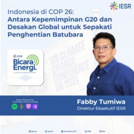 Indonesia di COP 26: Antara Kepemimpinan G20 dan Desakan Global untuk Sepakati Penghentian Batubara