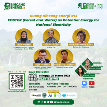 RuBEn #13 | FOSTER (Forest and Water) as Potential Energy for National Electricity