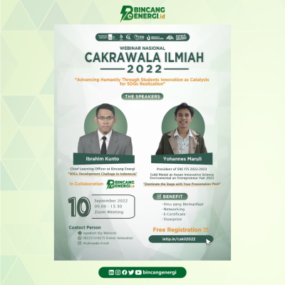 Webinar Edukatif: Advancing Humanity Through Students Innovation as Catalyst for SDGs Realization