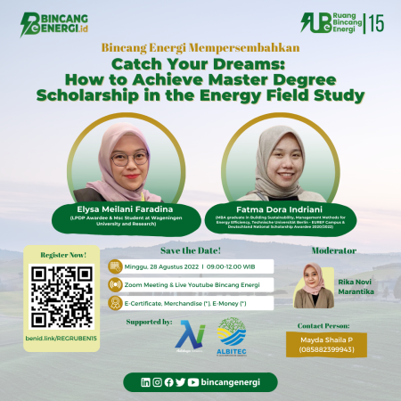 RuBEn #15 | Catch Your Dreams: How to Achieve Master Degree Scholarship in the Energy Field Study