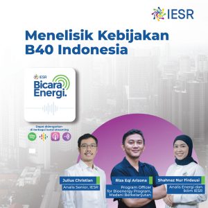 Menelisik Kebijakan B40 Indonesia