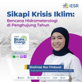 Sikapi Krisis Iklim: Bencana Hidrometeorologi di Penghujung Tahun