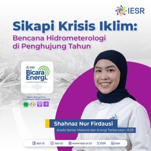 Sikapi Krisis Iklim: Bencana Hidrometeorologi di Penghujung Tahun