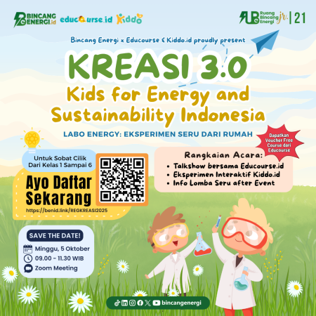 RuBEn #21 Jr. | KREASI 3.0: Labo Energi – Eksperimen Seru dari Rumah